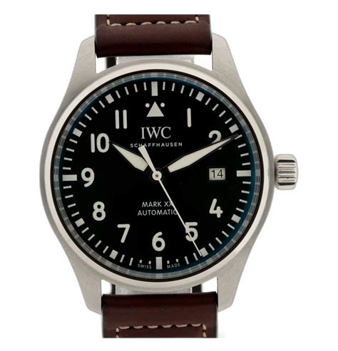 iwc 3205|IWC Pilot's Watch Mark XX Stainless Steel 328205 Price.